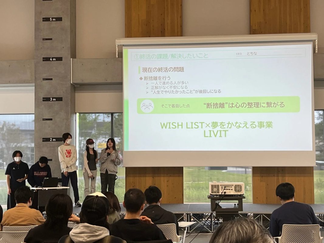 WISH LIST×夢をかなえる事業 LIVITのプレゼンテーション