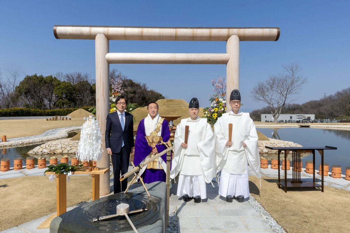 神仏合同の儀式の様子