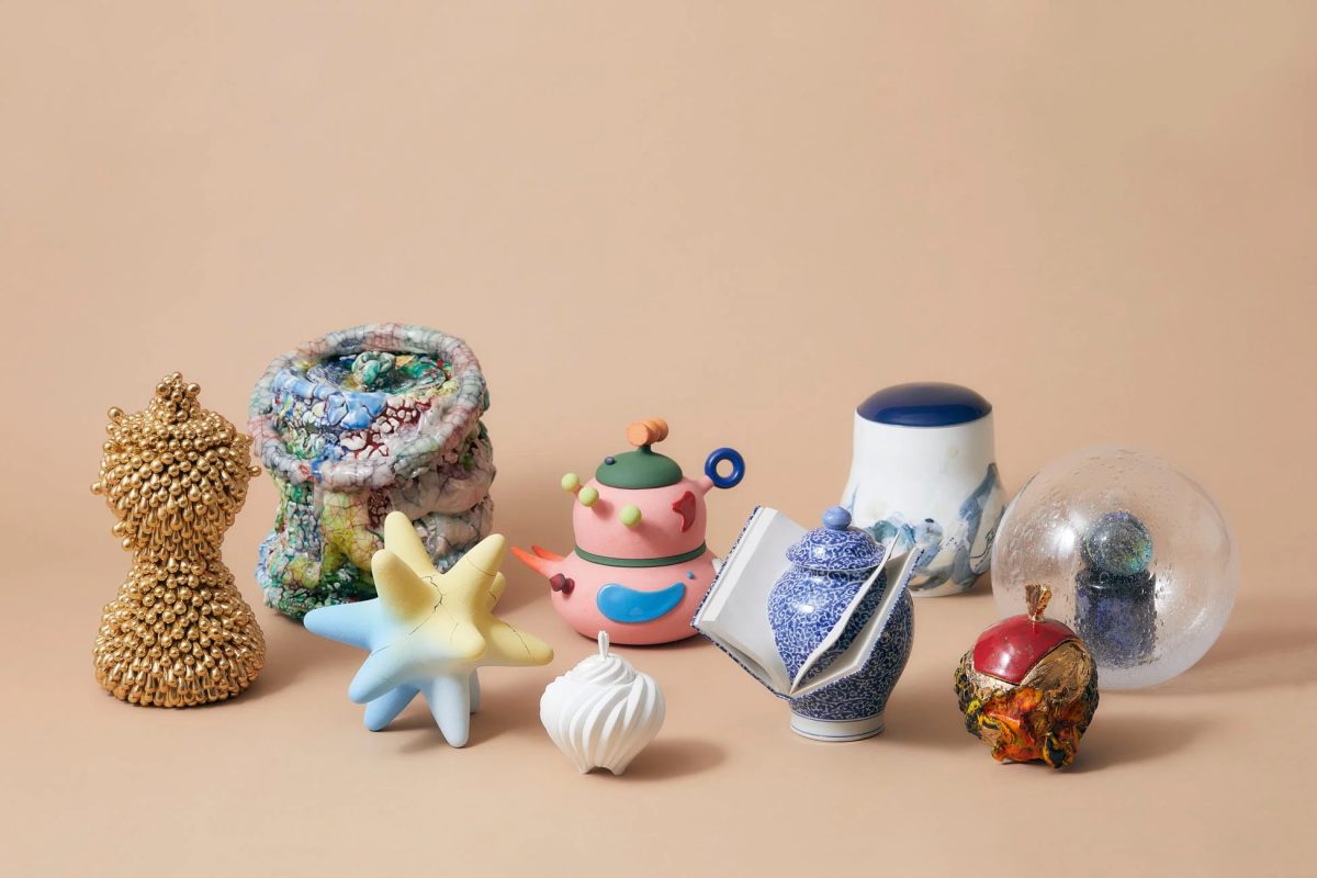 骨壺アート作品