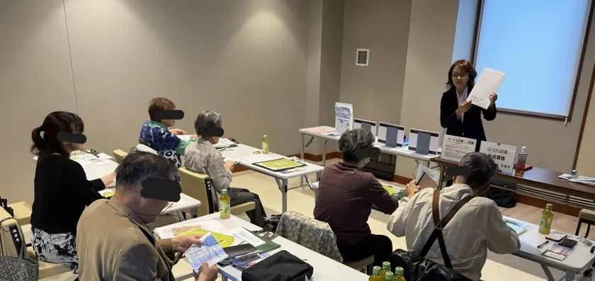 ゆいごん白書作成講座の様子