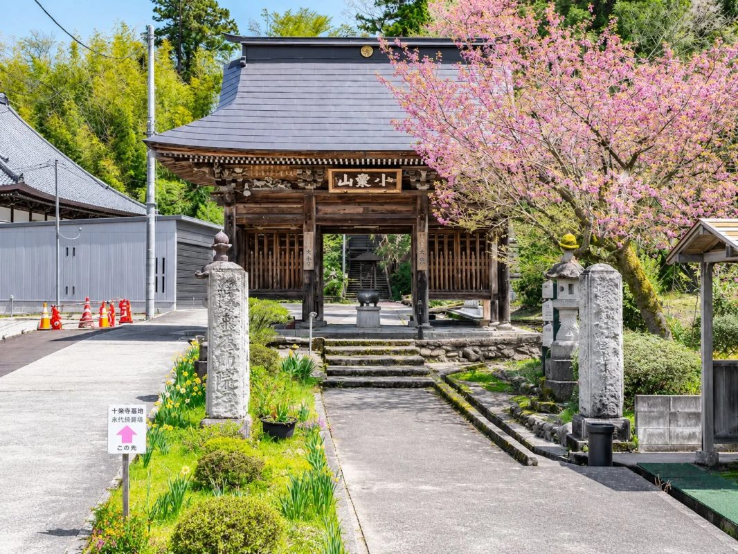 小栗山不動院の山門